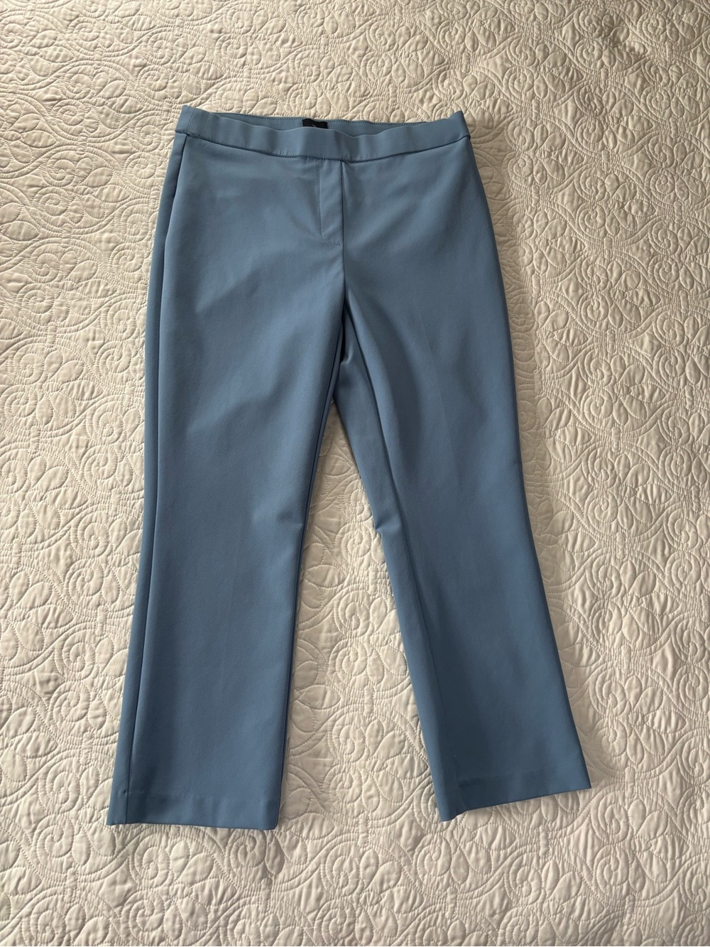 Jules & Leopold Women’s Stretch Pull-On Ankle Dress Pants In Slate Blue